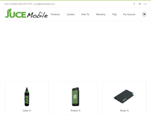 Tablet Screenshot of jucemobile.com